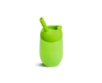 Munchkin - Hrneček s brčkem Simple Clean 296ml - zelený Plast