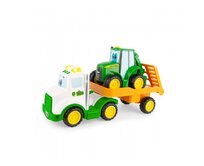 John Deere - Traktor Johny s tahačem Plast