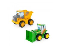 John Deere - Kamarádi z farmy - traktor / sklápěč assort Plast