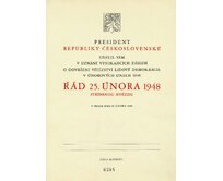 Řád 25. února 1948 jako retro dárek