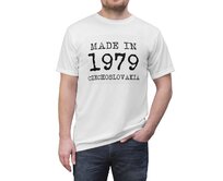 Retro tričko - Made In Czechoslovakia + váš letopočet Velikost: XL XL