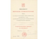 Medaile za chrabrost jako retro dárek