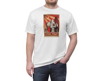 Retro tričko - Robot Barva: Bílá, Velikost: XL Bílá, XL
