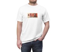 Retro tričko - 50 Kčs, 1987 - 1993 Barva: Bílá, Velikost: XL Bílá, XL