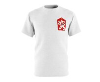 Retro tričko - Znak ČSSR malý Barva: Bílá, Velikost: S Bílá, S