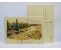 Dřevěná pohlednice - Šumava