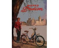 Plechová retro cedule / plakát -  Moped Stadion Provedení:: Plechová cedule A5 cca 20 x 15 cm
