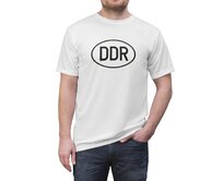 Retro tričko - DDR Barva: Černá, Velikost: XXXL Černá, XXXL