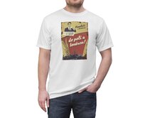 Retro tričko - Povaleči z kaváren Barva: Bílá, Velikost: XL Bílá, XL