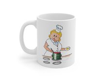 Hrnek Kuchařka Varianta Hobby hrnku: Bez blahopřání s krabičkou