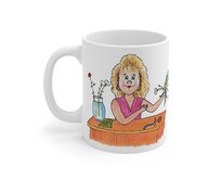 Hrnek Květinářka Varianta Hobby hrnku: Bez blahopřání s krabičkou