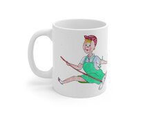 Hrnek Uklízečka Varianta Hobby hrnku: Bez blahopřání s krabičkou