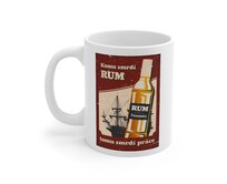 Retro hrnek - Komu smrdí rum Dodání:: S dárkovou krabičkou s okénkem