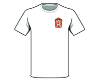 Retro tričko - Znak ČSSR malý Barva: Bílá, Velikost: XL Bílá, XL