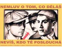 Plechová retro cedule - Nemluv... Provedení: Dibond: 20 x 15 cm