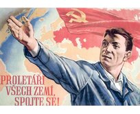 Plechová retro cedule - Proletáři... Provedení: Dibond: 40 x 28,5 cm