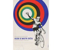 Plechová retro cedule - Hledá se mistr světa Provedení: Dibond: 40 x 28,5 cm