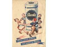 Plechová retro cedule - Perola Provedení: Dibond: 30 x 20 cm