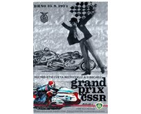 Plechová retro cedule - Grand Prix 1974 Provedení: Dibond: 40 x 28,5 cm