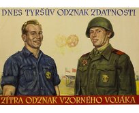 Plechová retro cedule - Dnes Tyršův odznak zdatnosti... Provedení: Dibond: 30 x 20 cm