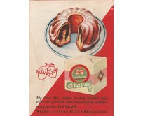 Plechová retro cedule - Margarín Otava Provedení: Dibond: 20 x 15 cm