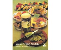 Plechová retro cedule - Sterilované okurky Provedení: Dibond: 20 x 15 cm