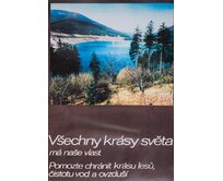 Plechová retro cedule - Všechny krásy světa... Provedení: Hliník: 20 x 15 cm