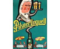 Plechová retro cedule - Pilsner Urquell Provedení: Dibond: 20 x 15 cm