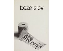 Plechová retro cedule - Beze slov Provedení: Dibond: 20 x 15 cm