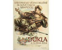 Plechová retro cedule - Dukla Provedení: Dibond: 30 x 20 cm