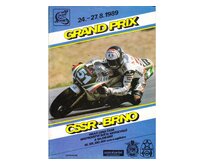 Plechová retro cedule - Grand Prix 1989 Provedení: Dibond: 40 x 28,5 cm