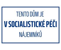 Plechová retro cedule - Tento dům Provedení: Hliník: 20 x 15 cm