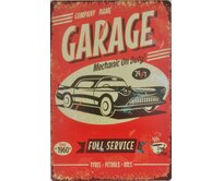 Plechová retro cedule - Company Name Garage Provedení: Hliník: 30 x 20 cm