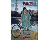 Plechová retro cedule - Atlas Provedení: Hliník: 30 x 20 cm