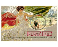 Plechová retro cedule - Pneumatici Pirelli Provedení: Hliník: 30 x 20 cm