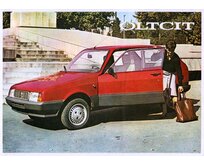 Plechová retro cedule - Oltcit Provedení: Hliník: 20 x 15 cm