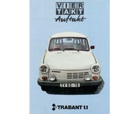 Plechová retro cedule - Trabant 1,1 Provedení: Hliník: 30 x 20 cm