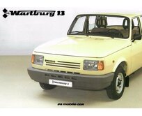 Plechová retro cedule - Wartburg 1,3 Provedení: Hliník: 30 x 20 cm