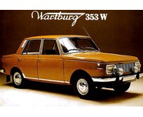 Plechová retro cedule - Wartburg 353 W Provedení: Hliník: 30 x 20 cm