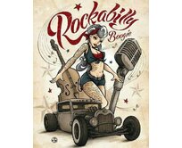 Plechová retro cedule - Rockabilly Boogie Provedení: Hliník: 30 x 20 cm