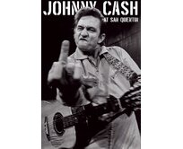 Plechová retro cedule - Johnny Cash Provedení: Hliník: 20 x 15 cm