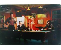 Plechová retro cedule - Celebrities III Provedení: Dibond: 40 x 28,5 cm