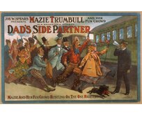 Plechová retro cedule - Dads Side Partner Provedení: Dibond: 30 x 20 cm