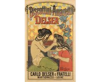 Plechová retro cedule - Delser Provedení: Dibond: 30 x 20 cm