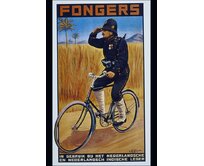 Plechová retro cedule - Fongers II Provedení: Dibond: 40 x 28,5 cm