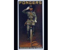 Plechová retro cedule - Fongers Provedení: Dibond: 40 x 28,5 cm