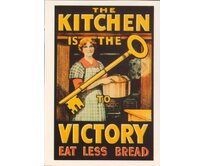 Plechová retro cedule - Kitchen Victory Provedení: Dibond: 40 x 28,5 cm