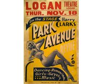 Plechová retro cedule - Park Avenue Provedení: Dibond: 40 x 28,5 cm