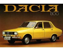 Plechová retro cedule - Dacia 1300 Provedení: Dibond: 30 x 20 cm
