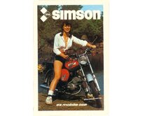 Plechová retro cedule - Simson Provedení: Dibond: 30 x 20 cm